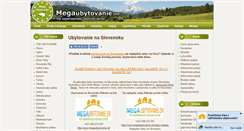 Desktop Screenshot of megaubytovanie.info